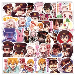 40pcs Toilet-bound Hanako-kun Anime Stickers Decal Vinyl Book Laptop car kids - Picture 1 of 8