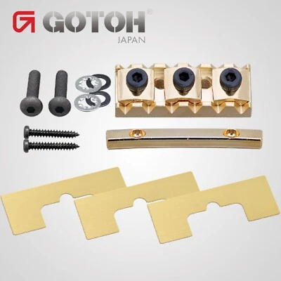 Gotoh GHL-1 Locking Nut - Through neck type - 1-11/16"(R4) 43mm - GOLD - Image 1 of 2