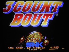 3 COUNT BOUT SNK MVS CARTRIDGE FOR NEO GEO  ARCADE GAME