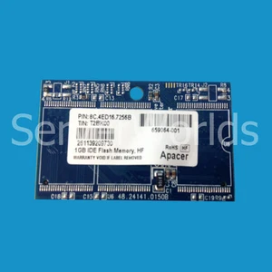 HP 659064-001 1GB 44-Pin IDE Flash Speicher 661553-001, 495346-HF1 - Bild 1 von 2