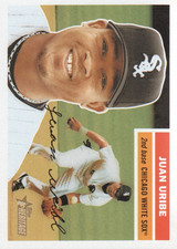 2005 Topps Heritage Baseball Card #19 Juan Uribe