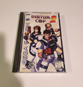 Virtua Cop 2 (Sega Saturn, 1996) ☆ Complete ☆