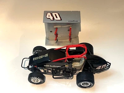 Jeff Gordon #40 Stanton 1987 Carreras Coleccionables Sprint Car Diecast 1/24 Foto 1 de 4
