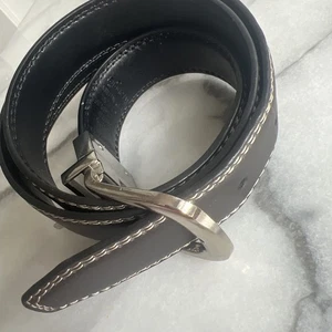 Wrangler Leather Belt Double Stitch 36 In 1.5 In Width - Picture 1 of 5