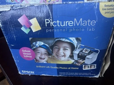 NEW Epson PictureMate Personal Photo Lab Printer Deluxe Viewer Edition - Image 1 of 4