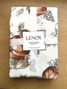 Lenox Kürbiswiese Tischdecke 60" x 120" Thanksgiving Herbst NEU - Bild 1 von 2