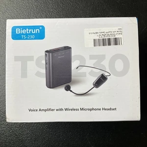 Bietrun Voice Amplifier for Teachers with Bluetooth, Amplifier, Black  - Picture 1 of 9