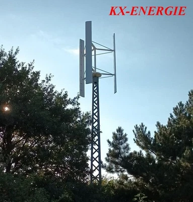 10KW Vertikale Achse Windkraftanlage Permanentmagnet Windgenerator 220V 380V - Bild 1 von 4