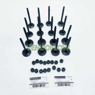 OEM New For 2000-2004 Nissan Altima Valve Kit with Valve Seals FITS 13201-VJ200 Foto 1 de 4