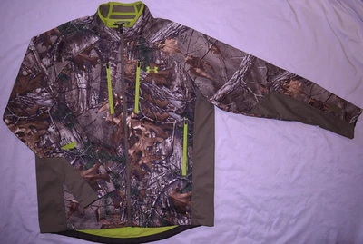 Under Armour Scent Control Infrared Storm Speed Freek Camo Jacket Realtree XL - Image 1 of 4