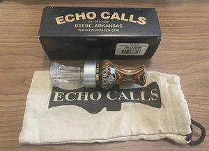 Echo Duck Call - Acrylic - Double Reed Timber Duck Call- Natural Diamondwood - Picture 1 of 1