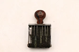 Seltene Krone versichertes Paket verstellbare Briefmarke IPR + 7 Bänder Zahlen Brüche #3 - Bild 1 von 4