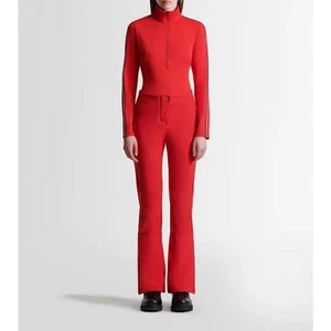 Fusalp Tipi III Stretch Shell Water Repellant Bootcut Red Ski Pants 44 US 12 - Picture 1 of 14