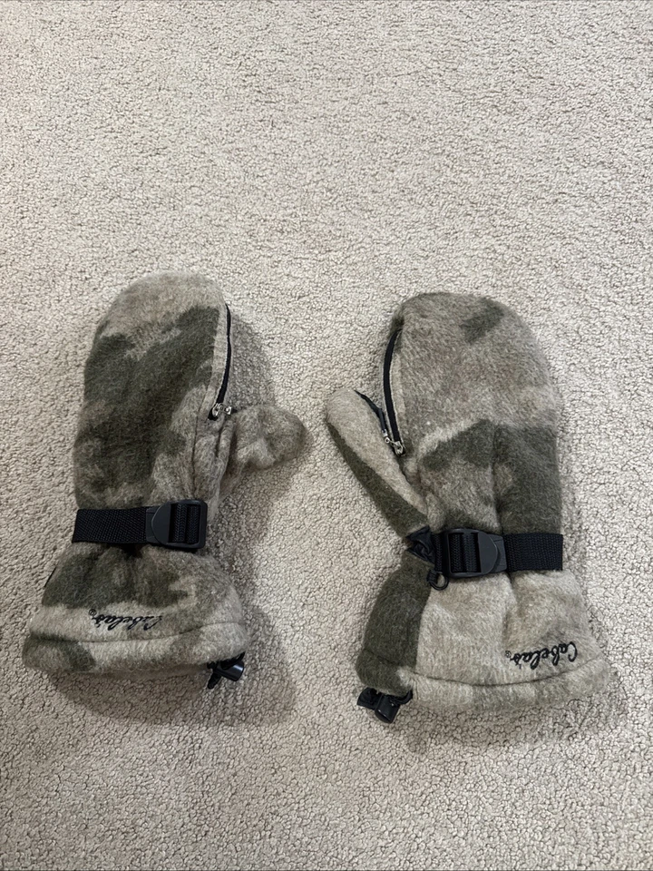 Cabela's Wooltimate Canadian Standhunter Mittens Outfitter Camo L/XL - Image 1 of 4