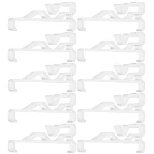 12 Piezas Soporte de Fijación para Ciegas Cenefa de Viaje Clip Persianas Accesorios Clips - Imagen 1 de 12