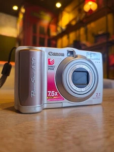 Canon PowerShot A20 ๐ท 2.0 MP Compact Camera - 3x Zoom - Excellent Condition - Picture 1 of 23
