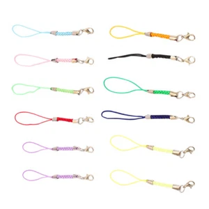 15 PCS Boucle Homard Téléphone Portable Chaîne Sangle Mignon Cellulaire Charm Cordons - Photo 1/12