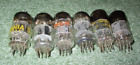 ( 6 ) VACUUM  TUBES /12AT7  ECC81   / MIXED /  GETTERS TESTED STRONG FREE SHIP