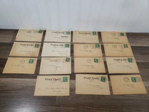 (15) Vtg Banking Post Card 1922 and 1923 Midland National Bank - Picture 1 of 14