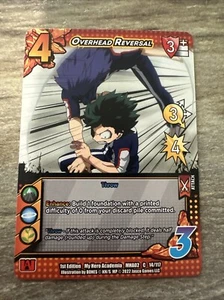 UniVersus Overhead Reversal Crimson Rampage 1st Edition C - Picture 1 of 2