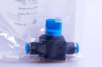 FESTO 153467 Absperrventil HE-2-QS-6 OVP, NEU