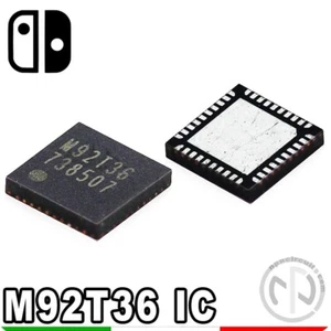 M92T36 CHIP POWER CONTROL IC CHARGING DI CARICA RICARICA NINTENDO SWITCH - Foto 1 di 3