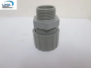 HUBBELL SHC1038CR CORD CONNECTOR NYLON HUB 3/4" LIQUIDTIGHT *** NEW - Imagen 1 de 3