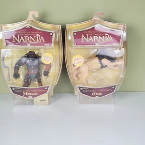 The Chronicles of Narnia Movie Action Figure Aslan 80102 & Minotaur 80102 - Picture 1 of 7