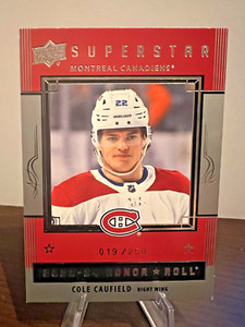 2023-24 Upper Deck Honor Roll Superstar #HR-6 Cole Caufield /250