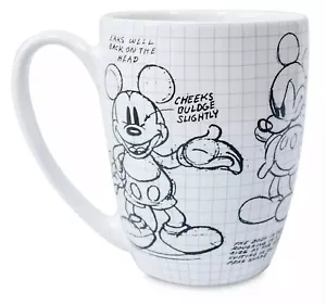 Disney Mickey Mouse Sketch Mug 10.5 ounces New in Box! - Picture 1 of 3