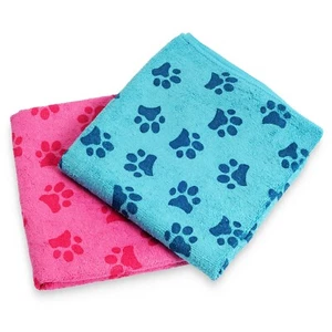 Dog Drying Towel Robe – Microfibre Puppy Pet Bath Wrap for Quick Dry After Wash - Picture 1 of 36