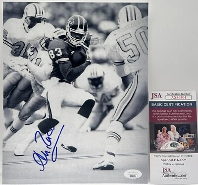 Andre Reed Signed 8x10 Photo Buffalo Bills Autographed HOF JSA COA - Image 1 of 3