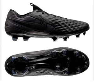 Nike Tiempo Legend 8 Elite ACC FG Kinetic Black Soccer Cleat Size 6 Fast Ship - Picture 1 of 5