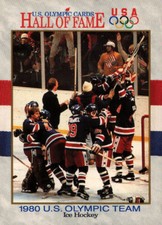 1991 Impel U.S. Olympic Hall of Fame Card #66 1980 U.S. Hockey Team