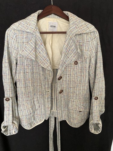 Moschino Giacca Donna Designer Taglia M OTTIME Condizioni