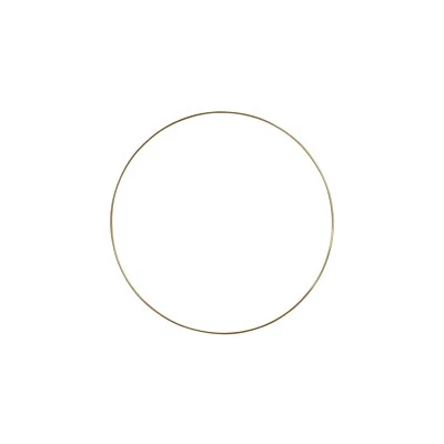 WERNER VOß Deko-Ring Hoop, gold Metall, Durchmesser 50 cm