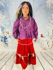 Timeless Collection Native American Porcelain 30" Doll  1374/5000 Large Lifelike