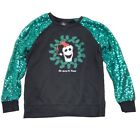 Women's Nightmare before Christmas Jack Ugly Holiday Party Sweater Large