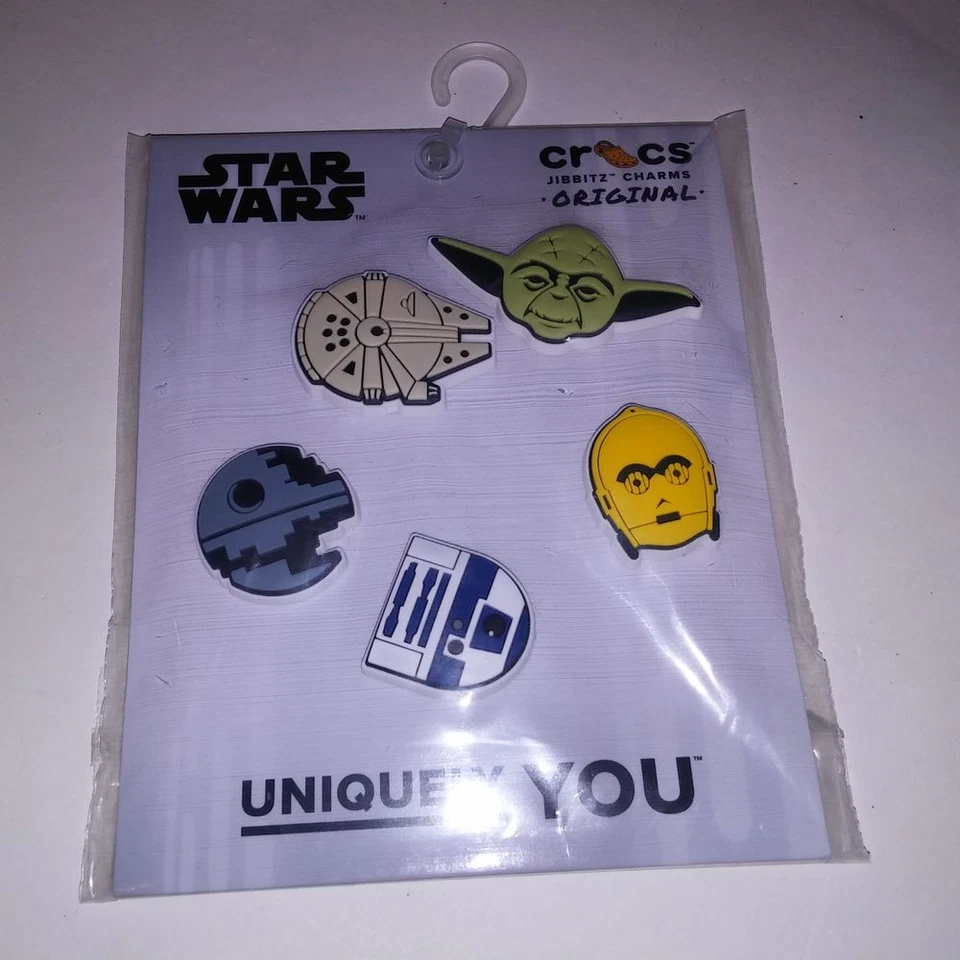 Crocs Uniquely You Jibbitz Charms Star Wars 5 Pack In Bag