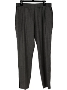 Fabiana Filippi Women Houndstooth Trousers Large Size IT 46 Pants Stretch Wool - Picture 1 of 7