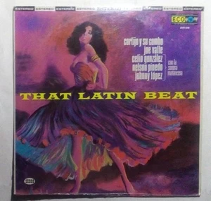 THAT LATIN BEAT SONORA MATANCERA LP CELIO GONZALEZ NELSON PINEDO JOHNNY LOPEZ - Imagen 1 de 4