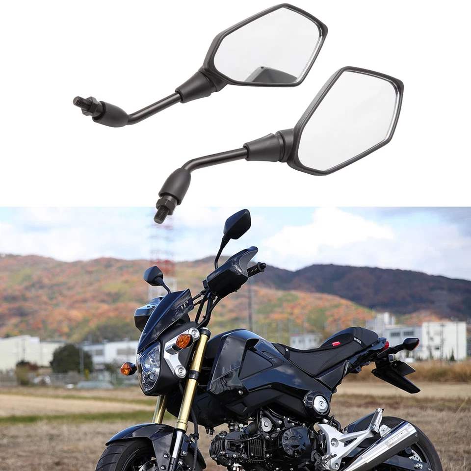 Motorcycle Off Road Rearview Mirrors For Honda XR650L XR250L Suzuki DRZ400 DR350 Foto 1 de 4