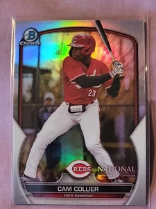 2023 NSCC Topps Bowman Chrome CAM COLLIER refractor - National silver pack - Picture 1 of 2