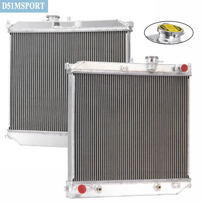 Radiador Isuzu i-290 i-370 2004-2012 2 filas para Chevrolet Colorado 2007-2008 Foto 1 de 4