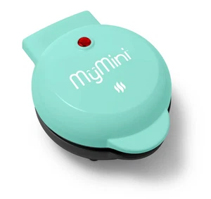 MyMini Waffeleisen, Mahlzeiten für unterwegs, einfach zu bedienen, kompakt - Farbe türkis - Bild 1 von 6