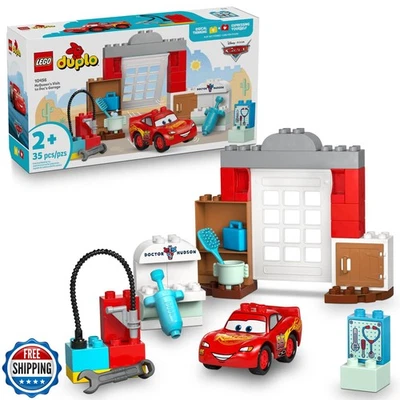 LEGO DUPLO Disney e Pixar Cars McQueen’s Visit to Doc’s Garage - Lightning  - Imagem 1 de 4