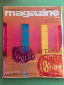 INDEPENDENT magazine 7-July-2001 DESIGN SPECIAL Alice Rawsthorn Edra Furniture - Picture 1 of 2