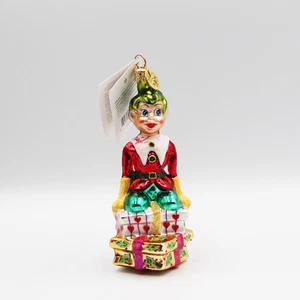 Radko MARY MISCHIEF 2000 Fall Event Elf Ornament Christopher Radko With Box - Picture 1 of 4