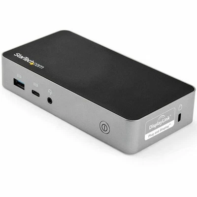 StarTech Dual HDMI Monitor USB-C Docking Station DK30CHHPD 黑色 — 第 1/4 张图片
