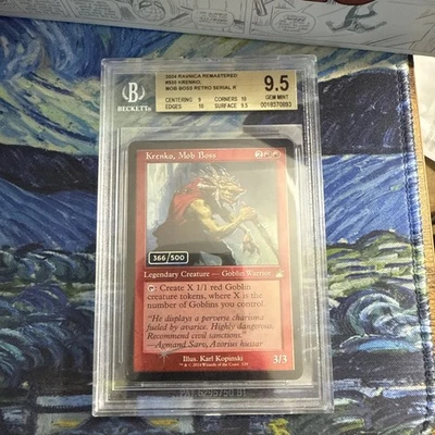 Krenko, Mob Boss (Retro Frame) (Serial Numbered) Ravnica Remastered Foil - Image 1 of 4